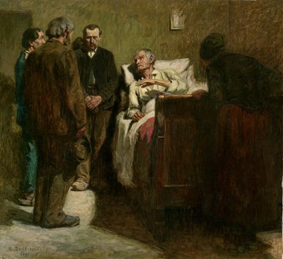 The Labourer and his Children by Germain David Nillet